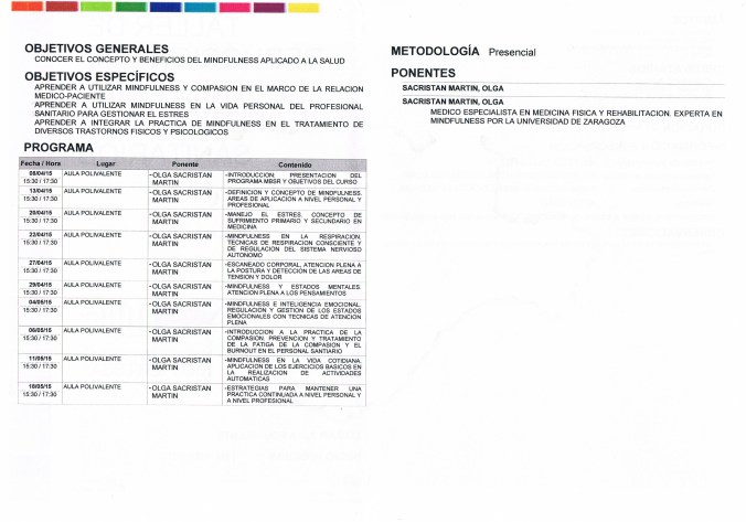 CURSO REDUCCION DEL ESTRES HURH - PROGRAMA Y EVALUACION OFICIAL 2015 - DRA OLGA SACRISTAN_Página_2